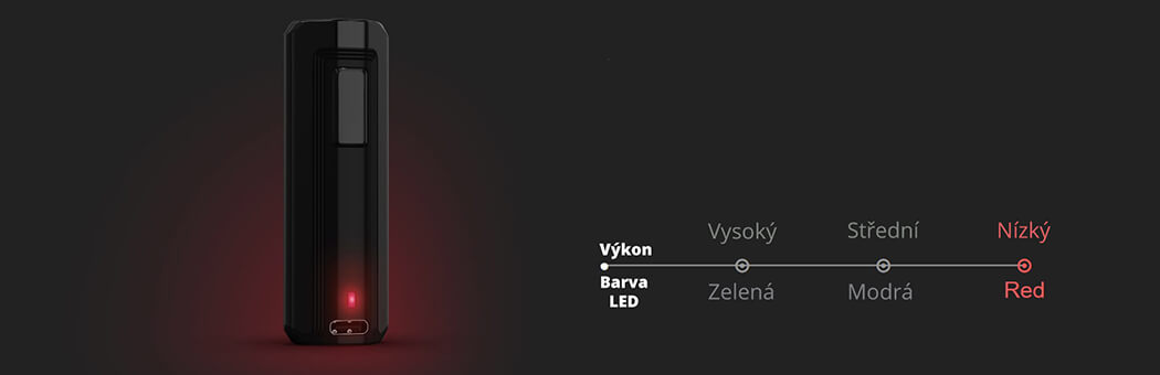 Nastavitelný výkon - Joyetech Exceed X - elektronická cigareta