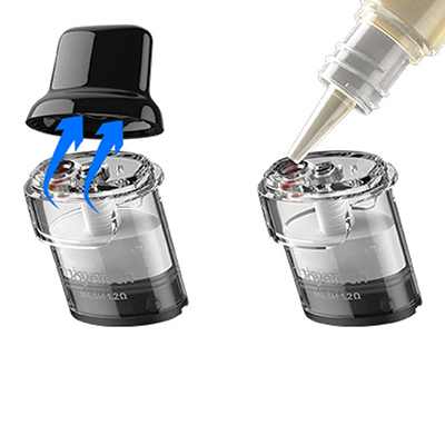 Plnění - Joyetech WideWick Air - elektronická cigareta