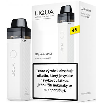 Elektronická cigareta Liqua 4S Vinci představení