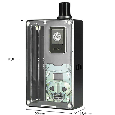 Parametry - Lost Vape Centaurus B80 AIO - elektronicka cigareta
