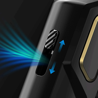 Regulace přívodu vzduchu - Lost Vape Thelema Elite 40 - elektronická cigareta