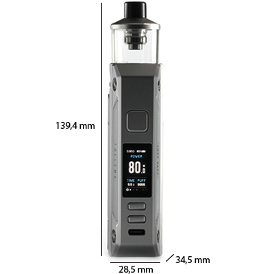 Parametry - Lost Vape ThelemaUrban 80 - elektronicka cigareta