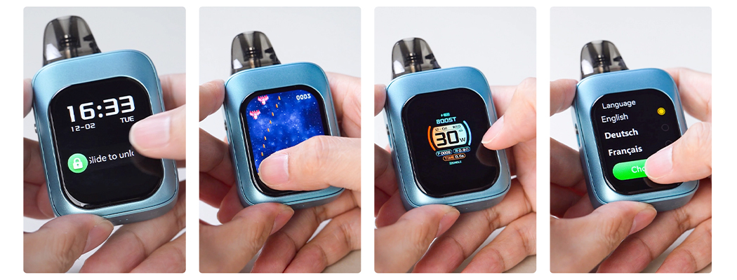 Chytré funkce - Lost Vape Ursa Baby 3 Pro - elektronická cigareta