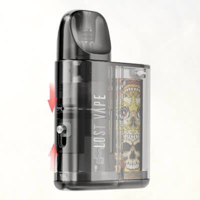 Regulace přívodu vzduchu - Lost Vape Ursa Baby - elektronická cigareta