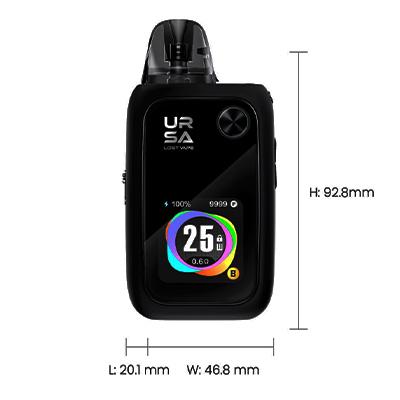 Parametry - Lost Vape Ursa Epoch Pro - elektronicka cigareta