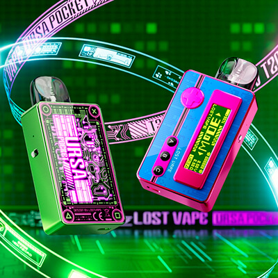 Design - Lost Vape Ursa Pocket - elektronická cigareta