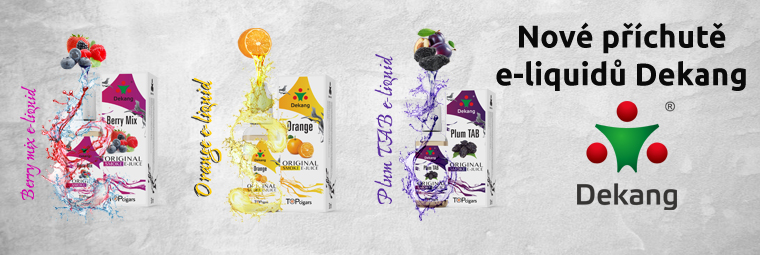 Nové příchutě e-liquidů Dekang Classic Nové příchutě e-liquidů Dekang Classic