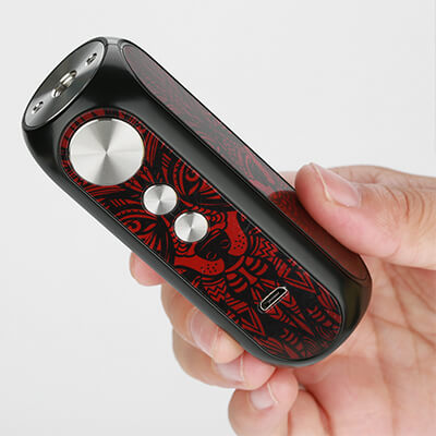 Design a displej - OBS Cube X - elektronická cigareta