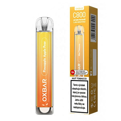 Jednorázová cigareta Oxva Oxbar C800 představení