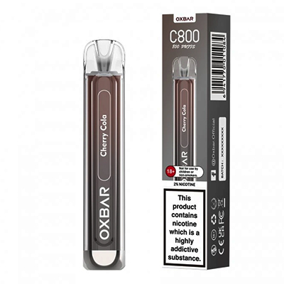 Jednorázová cigareta Oxva Oxbar C800 představení