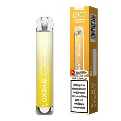 Jednorázová cigareta Oxva Oxbar C800 představení