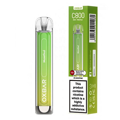 Jednorázová cigareta Oxva Oxbar C800 představení