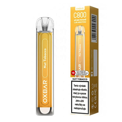 Jednorázová cigareta Oxva Oxbar C800 představení