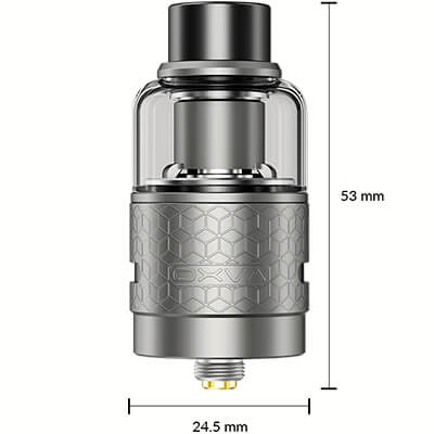 Parametry - Oxva Unione PnM Tank - elektronická cigareta