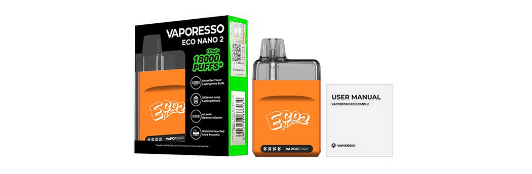 Baleni - Vaporesso Eco Nano 2 - elektronická cigareta