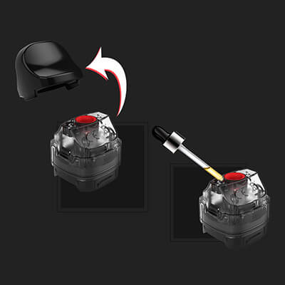 Plnění cartridge - Uwell Aeglos - elektronická cigareta