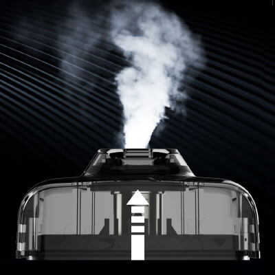 Přívod vzduchu - Uwell Amulet - elektronická ciagreta