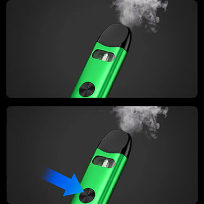 Dva způsoby potahu - Uwell Caliburn A3 - elektronická cigareta