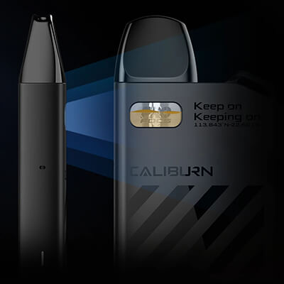 Baterie a automatický potah - Uwell Caliburn AK2 - elektronická cigareta