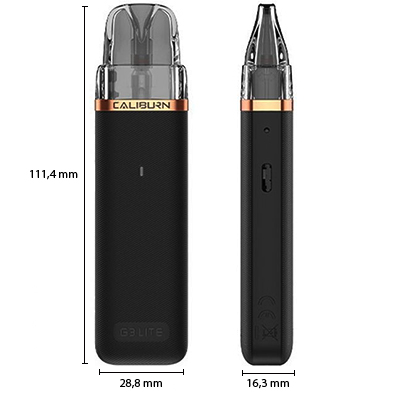 Parametry- Uwell Caliburn G3 Lite elektronicka cigareta