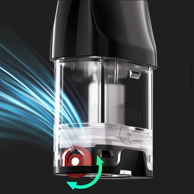 Regulace vzduchu - Uwell Caliburn GZ2 - elektronická cigareta