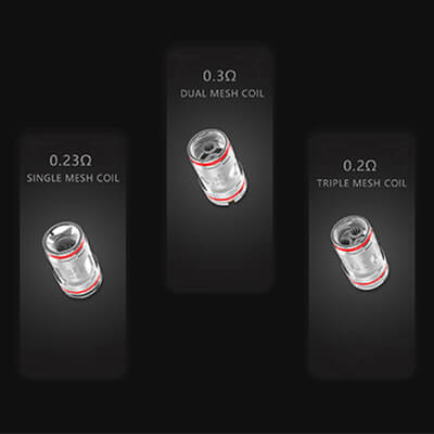 Žhavící hlavy - Uwell Crown 5 - clearomizer