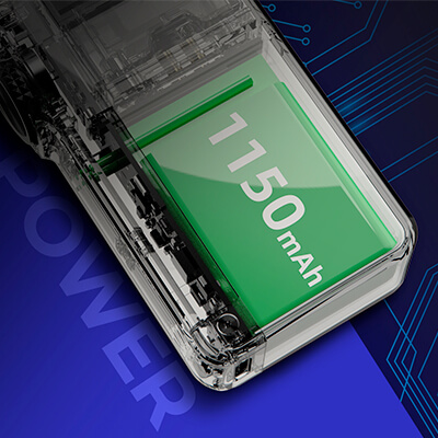 Integrovaná Baterie - Uwell Crown B POD - elektronická cigareta