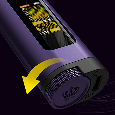 Integrovaná Baterie - Uwell Crown D POD - elektronická cigareta