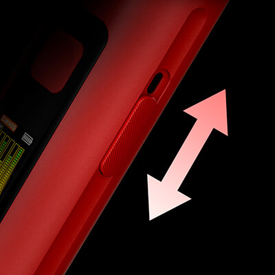 Regulace přívodu vzduchu - Uwell Crown D POD- elektronická cigareta