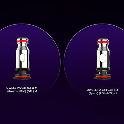 žhavící hlavy - Uwell Crown D POD - elektronická cigareta