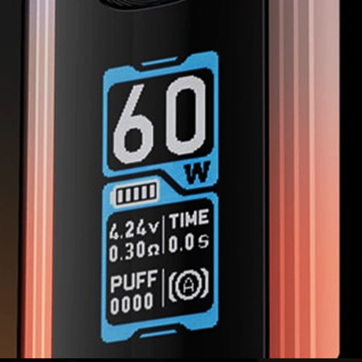 Displej - Uwell Caliburn X - elektronická cigareta