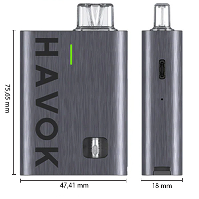 Elektronická cigareta Uwell Havok R představení