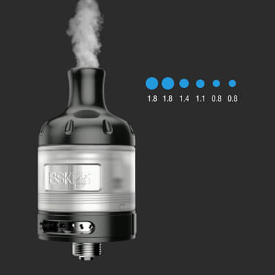 Přívod vzduchu - Vandy Vape Berserker S - elektronická cigareta