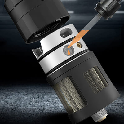 Plnění - Vandy Vape MATO RDTA - elektronická cigareta