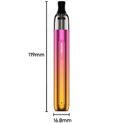 Kapacita elektronická cigareta Vaporesso VECO Solo Plus je 3300mAh Parametry - Vaporesso Eco One - elektronická cigareta