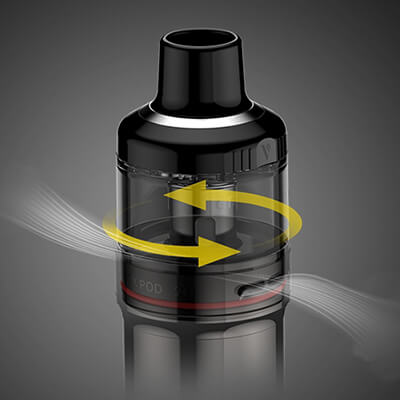 Regulace přívodu vzduchu - Vaporesso GTX GO 80 Pod - elektronická cigareta