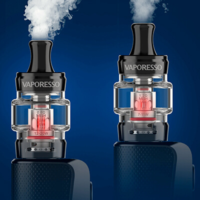 Žhavící hlavy  - Vaporesso GTX One Mod s GTX Tank 18  - elektronická ciagreta