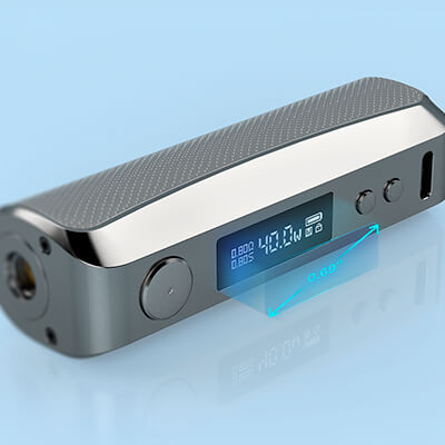 Displej - Vaporesso GTX One MOD - elektronická cigareta