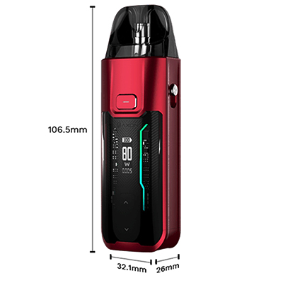 Kapacita elektronická cigareta Vaporesso VECO Solo Plus je 3300mAh Parametry - Vaporesso Luxe XR MAX - elektronická cigareta