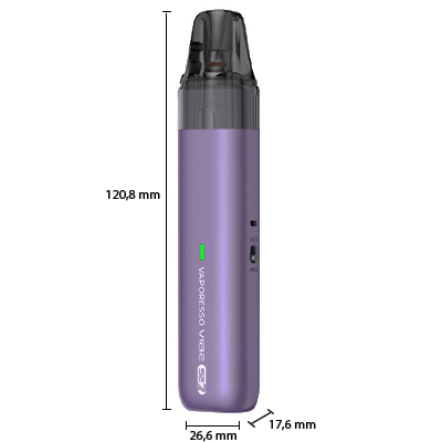 Elektronická cigareta Vaporesso VIBE SE 2 Pod představení
