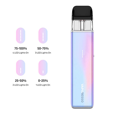 Praktický indikátor - Vaporesso XROS 5 Mini - elektronická cigareta