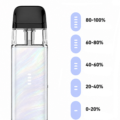 Indikace - Vaporesso XROS 6 Mini - elektronická cigareta