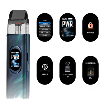 Režimy - Vaporesso XROS 6 - elektronická cigareta