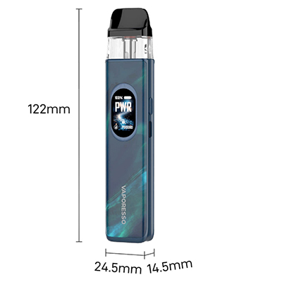 Kapacita elektronická cigareta Vaporesso VECO Solo Plus je 3300mAh Parametry - Vaporesso XROS 6 - elektronická cigareta