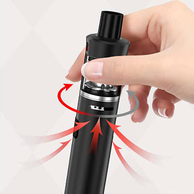 Přívod vzduchu - Vaptio Tyro - elektronická cigareta
