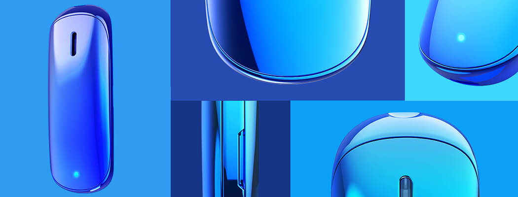 Design - Vaptio Sleek - elektronická cigareta