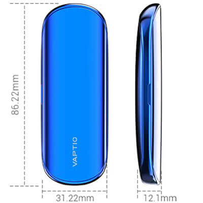 Elektronická cigareta Vaptio Sleek představení