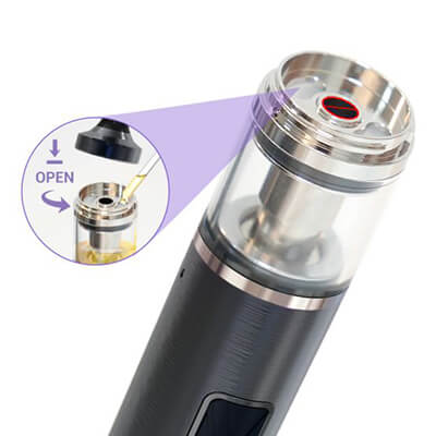 Plnění clearomizeru - Vaptio Tyro Nano - elektronická cigareta