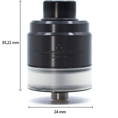 Parametry - Alliancetech Flave Tank 24 RS RDTA - elektronicka cigareta