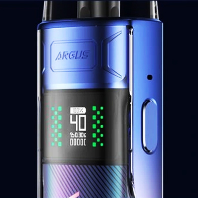 Displej - Voopoo Argus E40 - elektronická cigareta